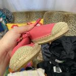 Coach  pink Cassidy espadrille leather flats tassel Photo 97
