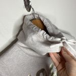 Gap Factory foil 1969 graphic print kangaroo pocket high neck sweatshirt size S Gray Photo 3