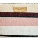 Kate Spade Berber Stripe Stacy Bifold Wallet Pink Multi Colored Photo 3