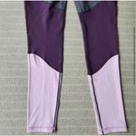 CALIA by Carrie Underwood‎ Colorblock Leggings Gray Purple Mesh Size Medium Photo 3