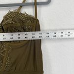 Urban Outfitters  green Lace Corset slip‎ Dress y2k Spaghetti Strap Mini Party L Photo 2