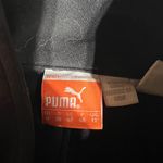 Puma Black Quarter Zip Long Sleeve Pullover Sweatshirt Top Size Medium EUC Photo 2