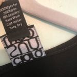 Clara Sun Woo Dress Black 3/4 Sleeve Swing Dress w/ Keyhole Back Sz XS EUC LBD Photo 10