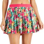 Ideology  womens 1x pleated tropical skirt‎ with built in shorts Photo 0