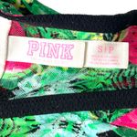 PINK - Victoria's Secret PINK Victoria’s Secret Watermelon and Floral Lace Bandeau Pink Green Size Small Photo 4