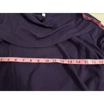 Kensie  Deep Royal Purple Long Sleeve Cowl Neck Stretch Dress Size XL EUC Photo 3