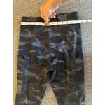 Athleta  Camo Ultimate Stash Tight Leggings Women's Size S Black Grey Activewear Photo 2