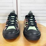 Converse Murrmiku Tropical Flower Print Low Top Sneakers Black Coral Green 7.5 Photo 1