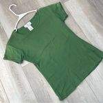 Gil Rodriguez Tshirt cotton fitted short sleeve baby womens Green size 12 casual Photo 0