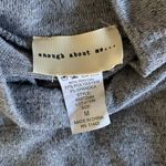 Trendy Mock Neck Open Back Grey Bodysuit Cutout Stretch Top Medium Y2K Aesthetic Gray Photo 5