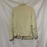 We The Free Light Tan Jacket Women’s size Medium POCKETS ZIPPERS EUC CLEAN Photo 8