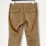 MOTHER Misfit Crop Moss Zipper Pants 27 Photo 6