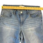 1822 Denim  Light Blue Cropped Jeans with‎ Frayed Hem Photo 2