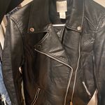 H&M Pleather Jacket Photo 0