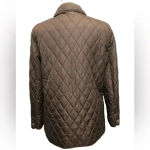 Coach Brown Diamond Quilted with Signature C Lining Jacket Photo 7