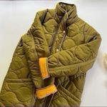 J.Crew NEW Quilted Cocoon Puffer With PrimaLoft Jacket Coat Green XXS Photo 2