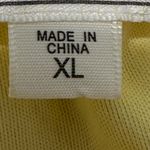 Boutique Yellow Floral Print Ruched Bodycon Mini Dress NWT Size XL Photo 8