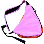 Free People NWT  Cold Shoulder Sling Bag Vibrant Pink & Orange Crossbody Sold Out Photo 3