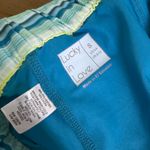 Lucky In Love Skirt Skort Small Green Blue Pattern Tennis Pickleball Shorts Photo 6