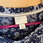 Anthropologie  Postmark Blue Floral Tee L Photo 6