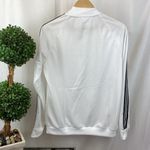 Adidas Black & White Zip Long Sleeve Athletic Sport Warmup Jacket L Photo 1