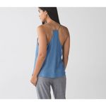Lululemon  Wake & Flow Racerback Tank Top Camisole Blue Denim Small Photo 1