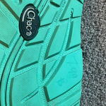 Chacos Chaco Women’s size 8 Teal & Black Chevron Sandals Photo 9