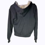 NWT Yeokou Black Sherpa Lined Full Zip Hoodie Jacket Cozy Winter Small Photo 6