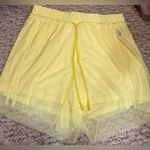 Free People Movement NWOT Free People FP Movement Double Vision Long Shorts - sour citrus yellow - XS Photo 5