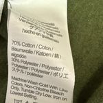 J.Crew Women's Green Foldover Turtleneck Long Sleeve Pullover Sweater Top Size L Photo 3