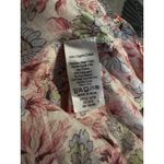 Amour Vert Organic Cotton Floral Boho Floral Blouse Top Size Large Photo 5