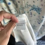 WBQ Floral Nightgown/PJ Short Sleeve‎ Sleepwear Dress Size Sm Pockets NWT White Photo 6