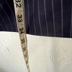 Steve Madden Navy Pinstripe Button Front Vest Dress Office Siren Career Preppy Photo 7