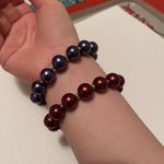 Lot Of 2 Women’s Stretchy Costume Beaded Bracelets Photo 3