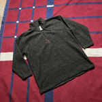 PINK - Victoria's Secret Victoria’s Secret Country OVERSIZED grey fleece 1/4 quarter zip long sle… Photo 0