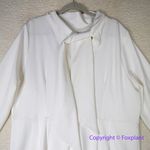 Eloquii New! keyhole dress with scarf ivory off white sheath , 24 Photo 9