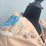 Source Unknown Peach vintage Scarf Italian themed Photo 1