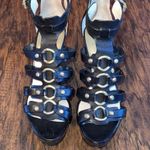 Michael Kors 🦋 NADINE Wedge Sandals Shoes Sz 8.0 Photo 1
