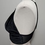 Venus black velvet bralette size large Photo 2