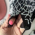 Vintage SWEELO sequins pearl silk maxi dress formal pageant‎ SIZE MEDIUM Black Photo 2