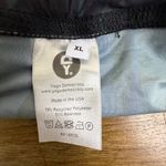 Yoga Democracy Skirt Womens XL Green Black Geometric Skort Shorts Run Tennis Photo 4