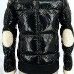 SAM. Ellie Down Jacket Caviar Black Puffer Bomber Shearling Outdoors Coat Size M Photo 3