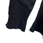 Michael Lauren  Black Carmelo Bell Sleeve Off Shoulder Top Small New Photo 3