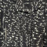 Nine West Black and White Geometric Cardigan Photo 1