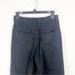 Hudson Jeans HUDSON James Black Beauty Coated High Rise Flare Leg Jeans, Size 27 Photo 8