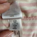 HANNA ANDERSSON Women's XL Pajama Set Short Sleeve Shorts in HannaSoft Striped Pink Photo 7