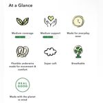 Aerie SMOOTHEZ by Arie Mesh Unlined Bra | Size 34D | Lavender - NWT Photo 5