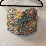 Altar'd State Women Size XS Bohemian Tapestry Floral Corset Top grandmacore Photo 1