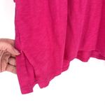 Talbots Pink Embroidered Tunic Top Cotton Shirt Size 2X Plus Barbie Pink Photo 5