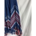 Falls Creek  Plaid Fringe Sweater size S/M Photo 1